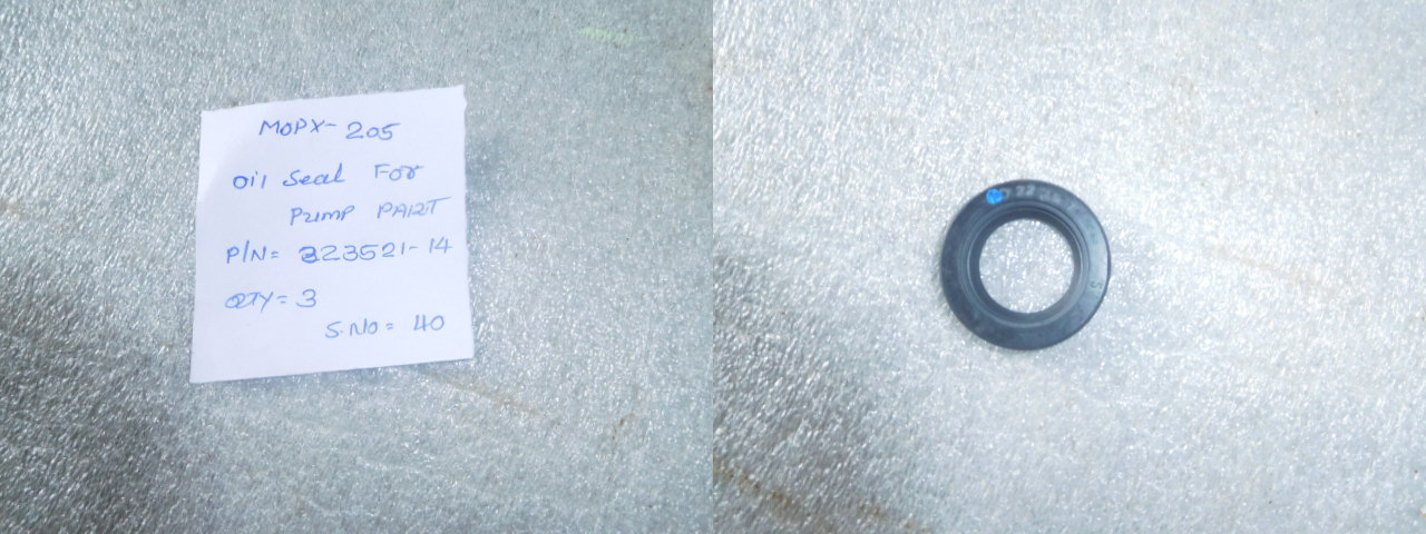 OIL SEAL FOR PUMP PART