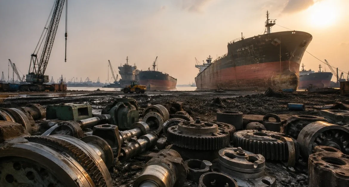 Why Alang is the Global Hub for Marine Machinery & Ship Spare Parts