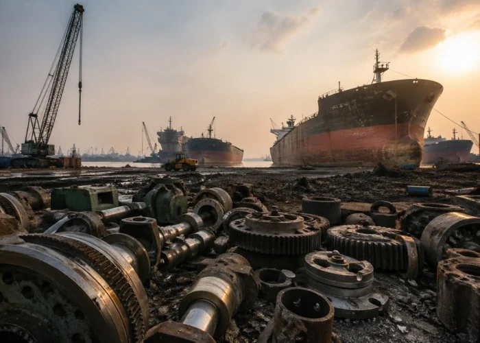Why Alang is the Global Hub for Marine Machinery & Ship Spare Parts