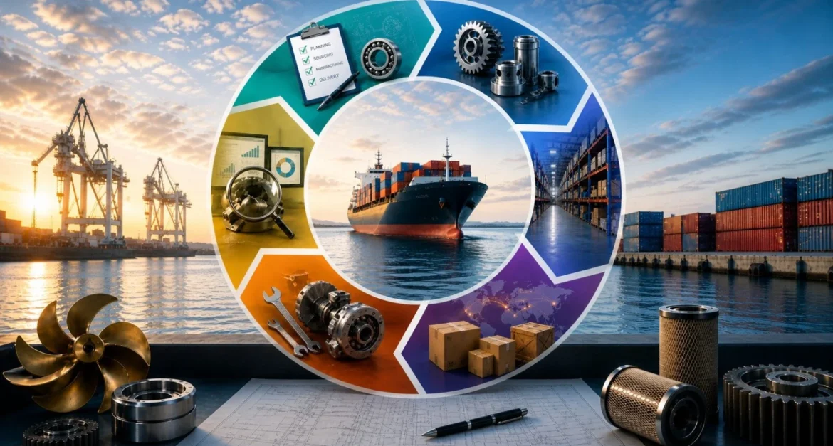 Spare Parts Lifecycle in Shipping: A Simple Guide