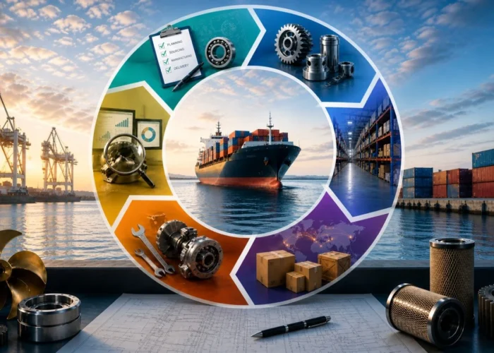 Spare Parts Lifecycle in Shipping: A Simple Guide