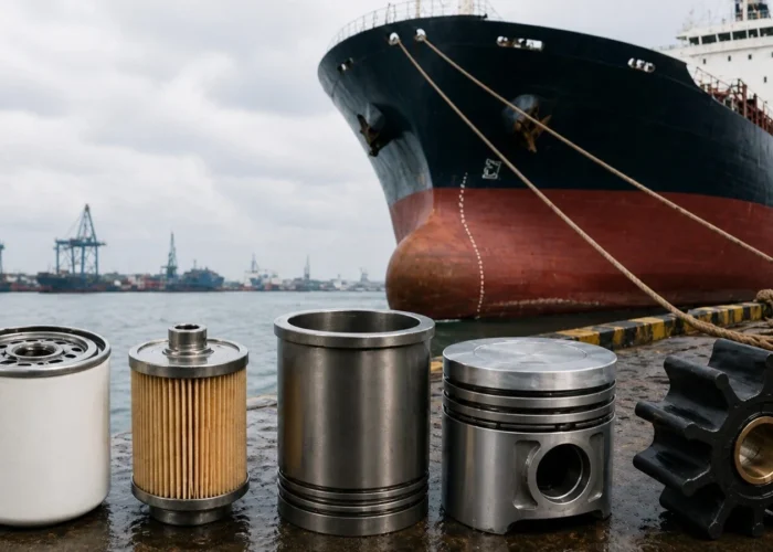 Top 5 Most Frequently Replaced Marine Spare Parts – Are You Prepared?