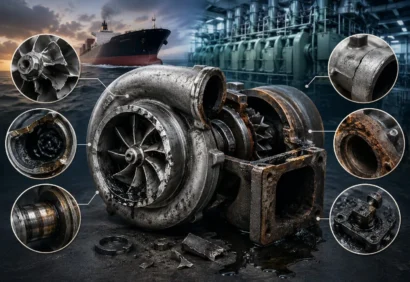 Common Turbocharger Failures in Ships: What Really Goes Wrong at Sea