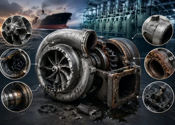 Common Turbocharger Failures in Ships: What Really Goes Wrong at Sea