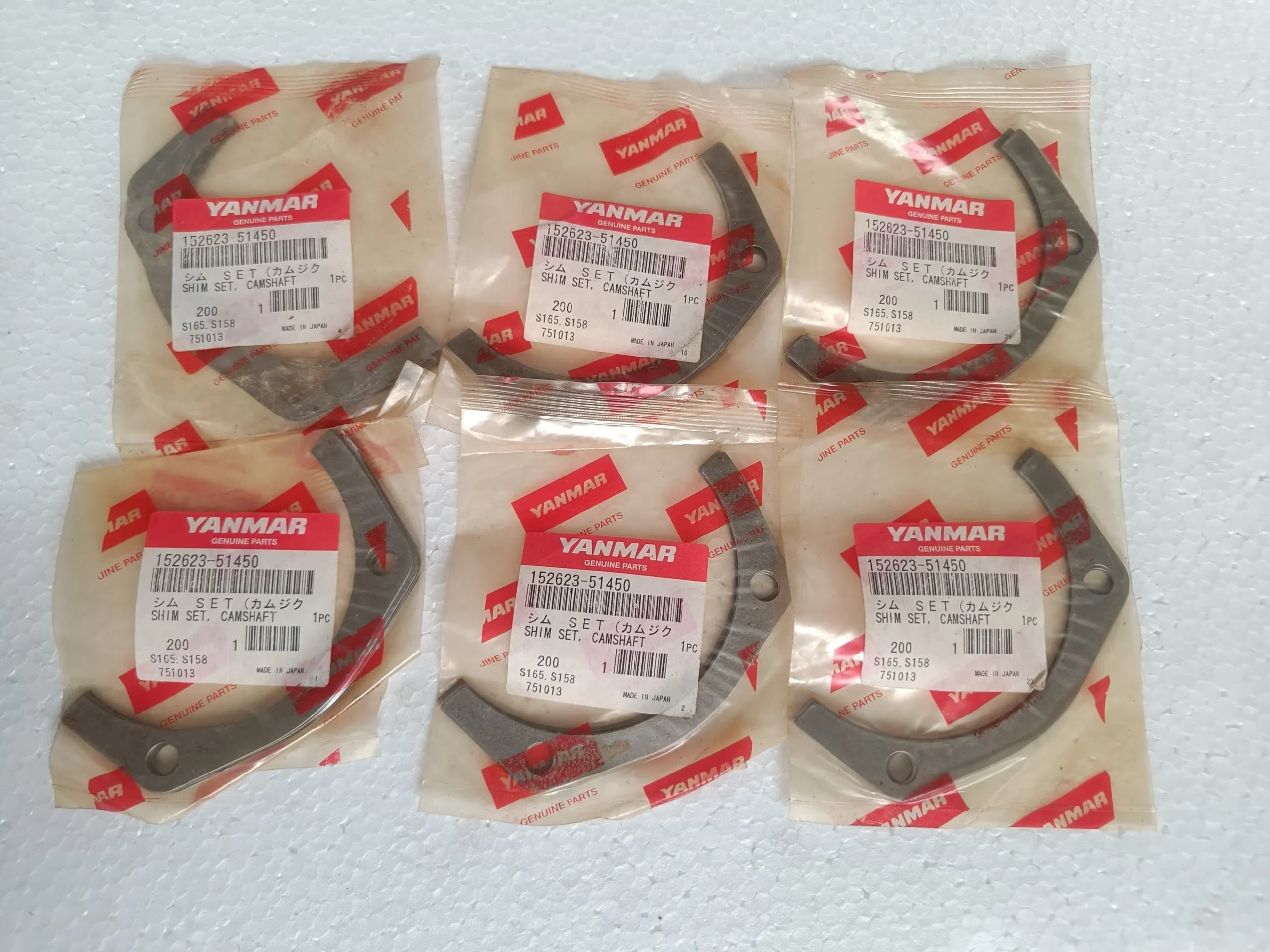 Shim Set Camshaft