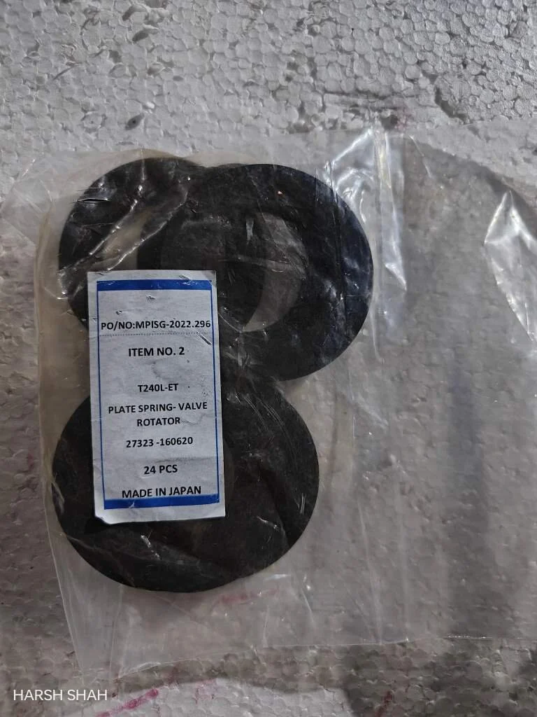 PLATE SPRING VALVE