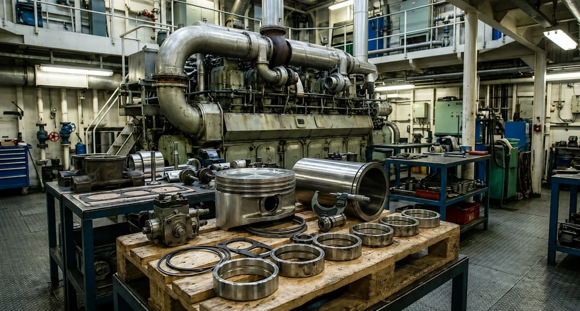 Sulzer Marine Engine Spare Parts — OEM & Reconditioned Available