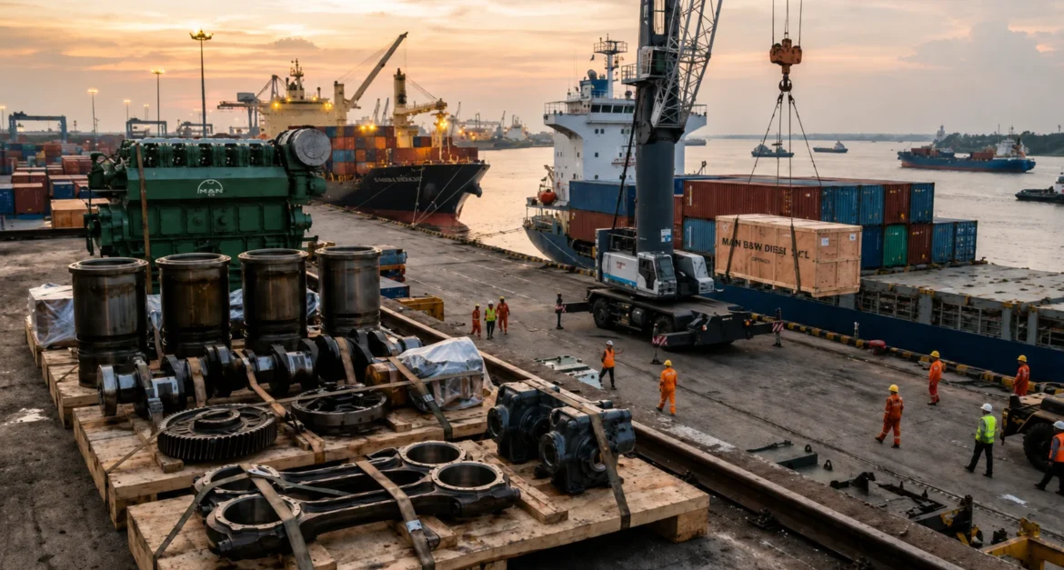 How to Find a Reliable Marine Main Engine Spare Parts Exporter from India