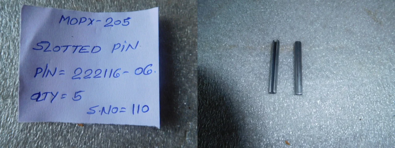 SLOTTED PIN