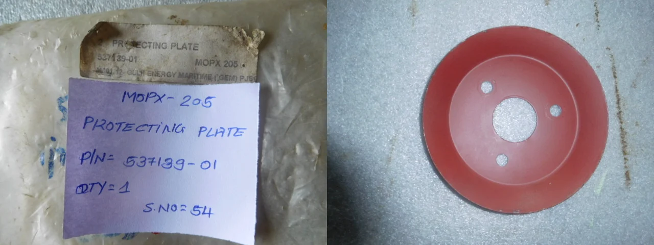 PROTECTING PLATE