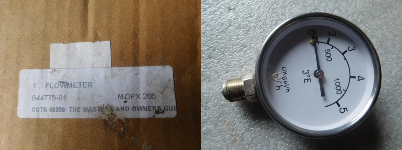 FLOW METER 0 TO 5 M³/H