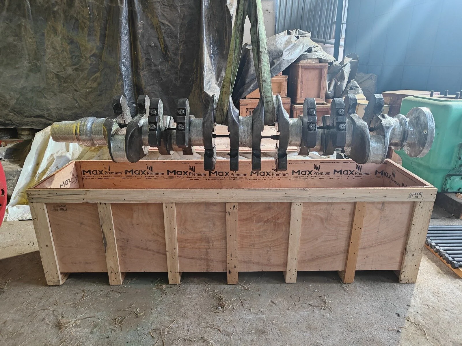 yanmar m200 crank shaft 1 marine engine spare parts