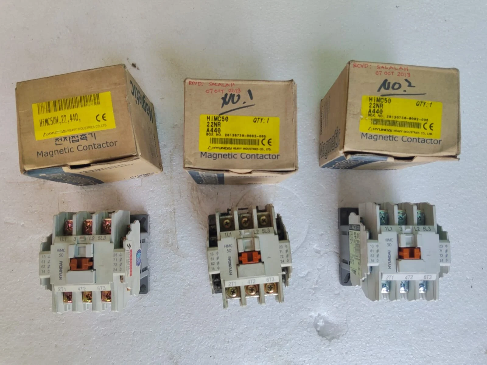 Hyundai HiMC-50 Magnetic Contactor 440V