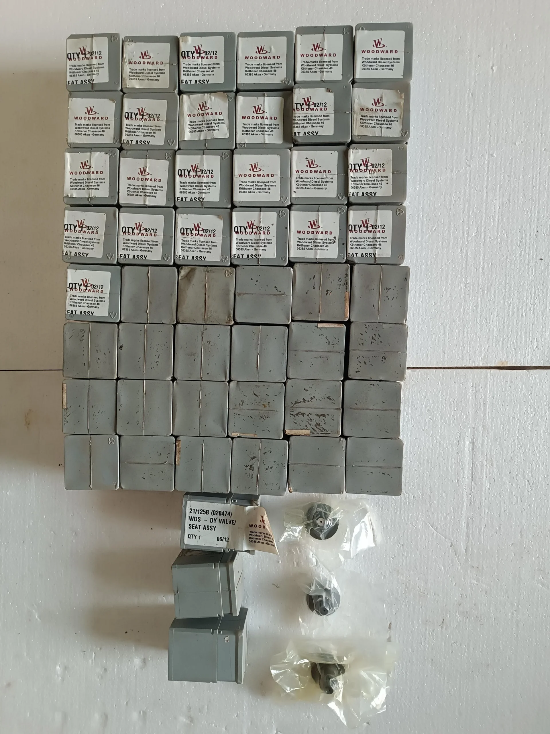 Delivery Valve Assembly | Labdhi Marine Woodward 21/125B 020474 Delivery Valve Seat Assembly in Original Packaging for Diesel Fuel Injection System